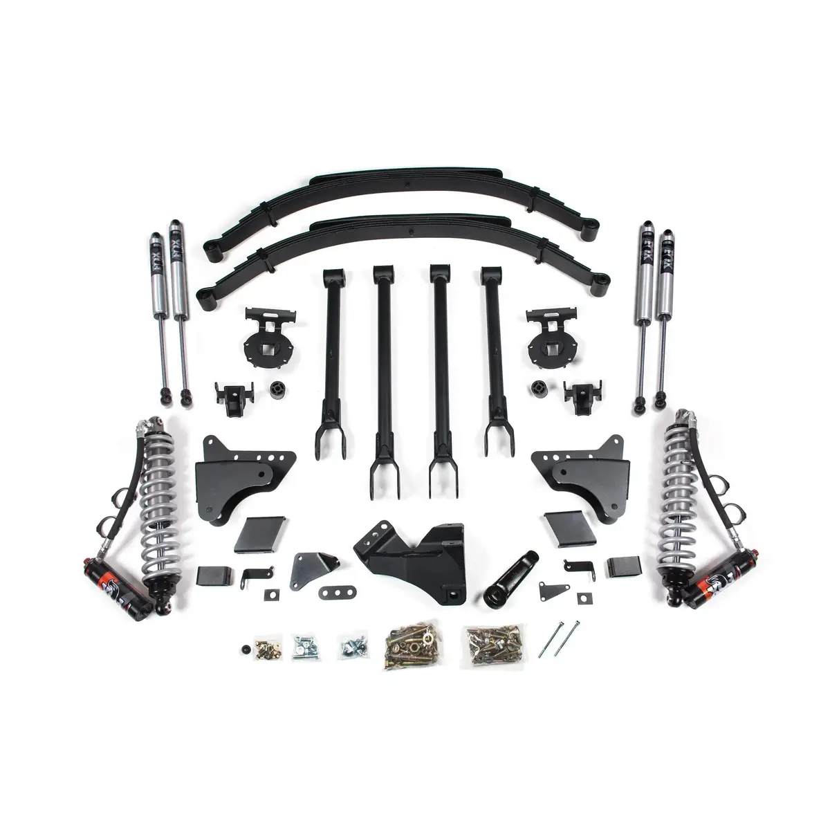 2011-2016 Powerstroke 8" 4-Link Lift Kit Coilover Conversion (Bds1500fpe) 1
