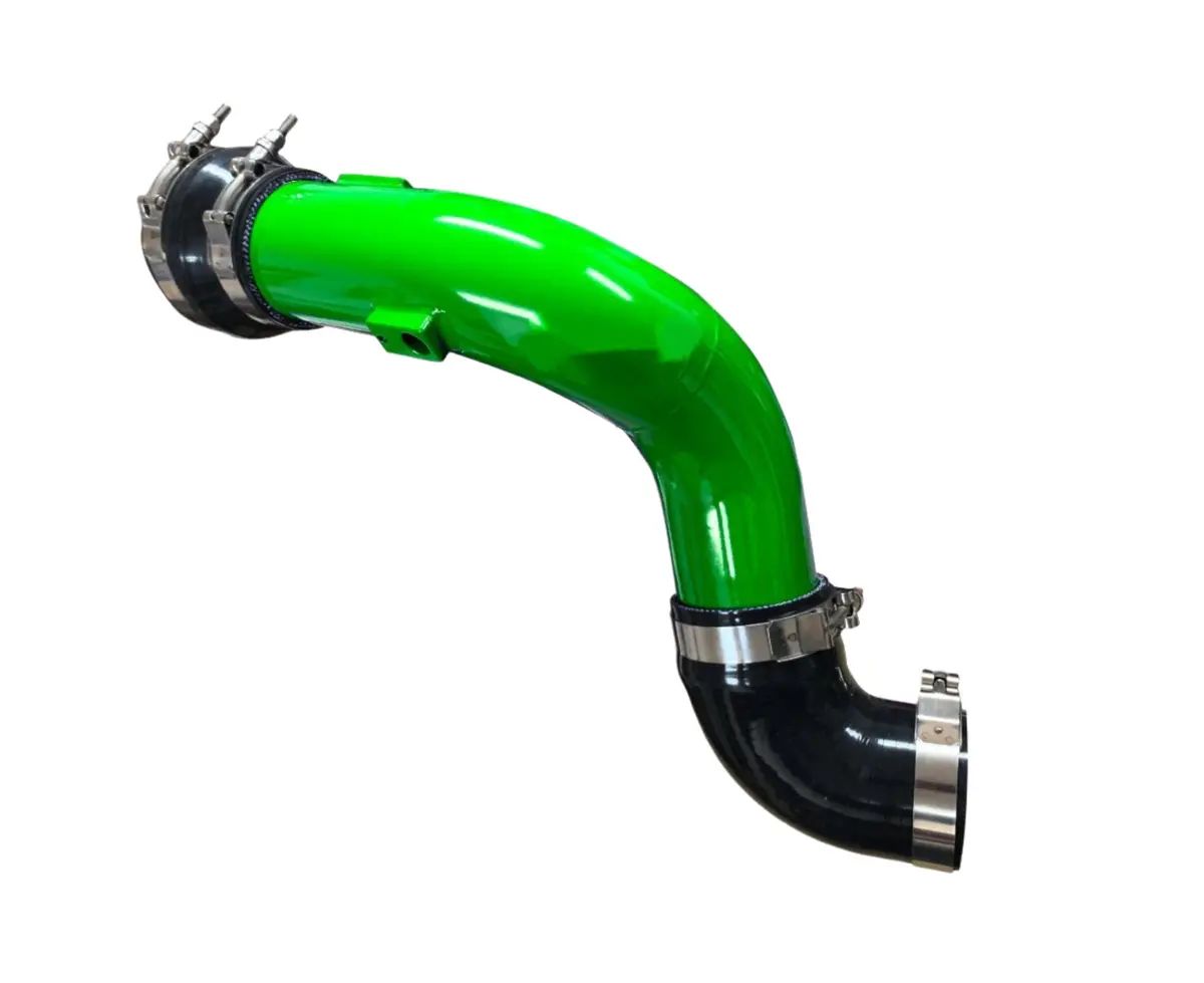 2011–2016 Ford Powerstroke HD 3" Cold-Side Charge Tube with Throttle Valve Adapter (Pfp1116bta)