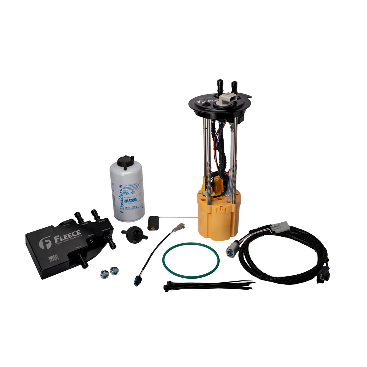 2011-2016 Powerstroke Powerflo Lift Pump W/ Fuel System Upgrade Kit (Fpe-Pf-Fmc-1116-Sb/Lb) 1