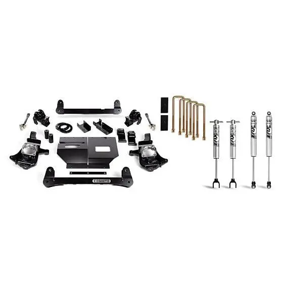 2011-2019 Duramax 4" Lift Kit W/ Fox 2.0 Shocks (110-P0778) 1