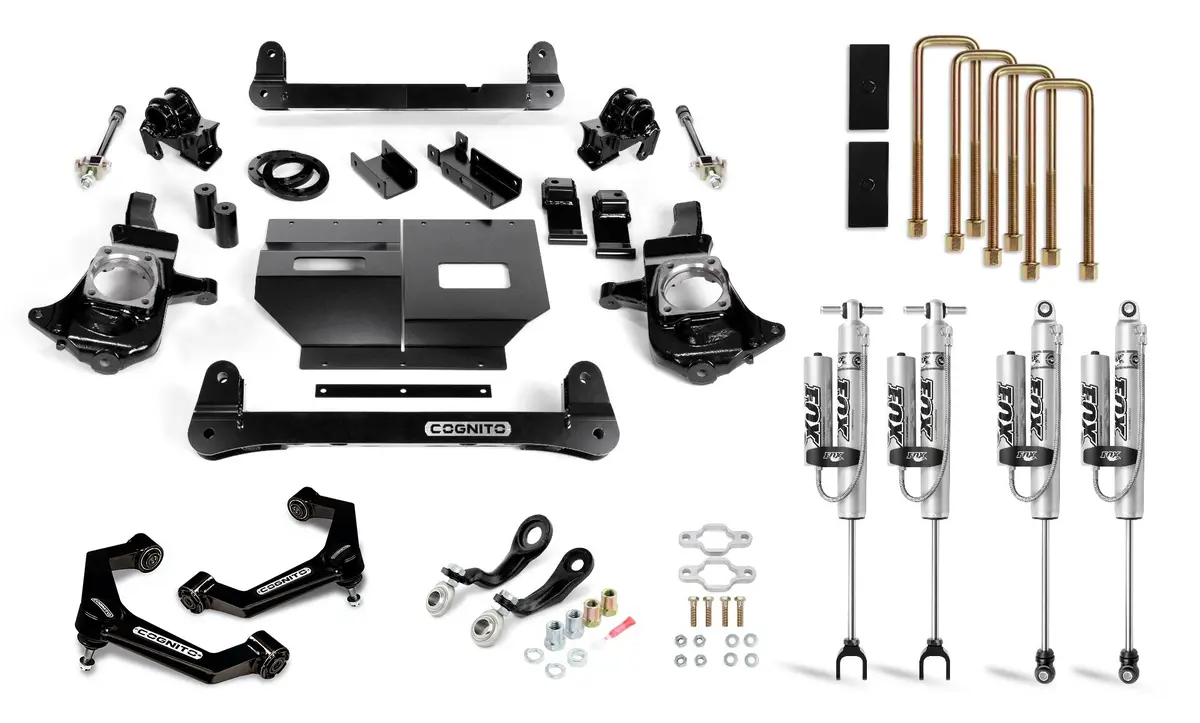 2011-2019 Duramax 4" Performance Lift Kit W/ Fox 2.0 Performance Series Remote Reservoir Shocks (110-P0967) 1