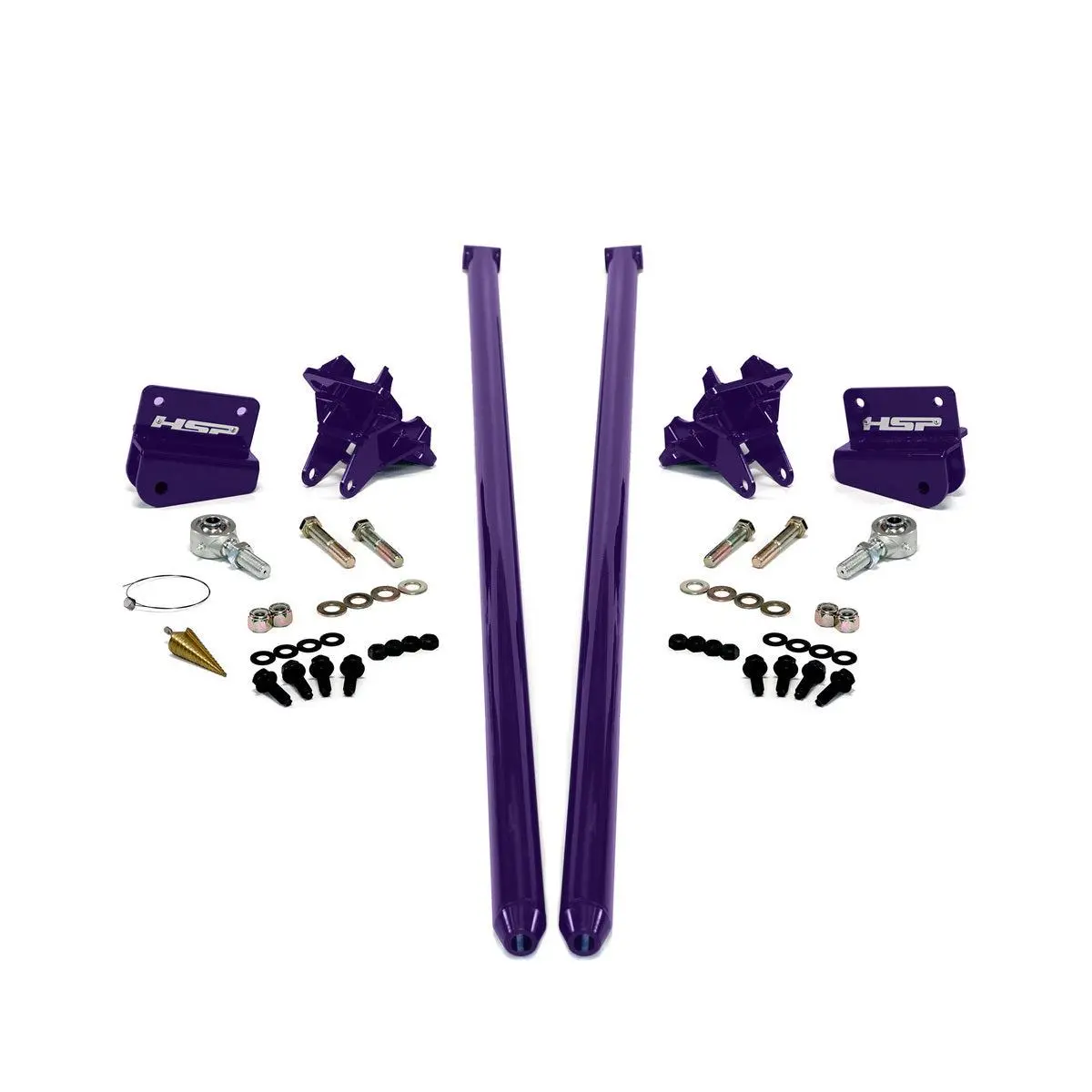 2011-2019 Duramax 58" Bolt-On Traction Bars 4" Axle Diameter (535-1-Hsp) 9