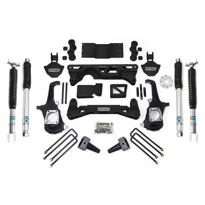 2011-2019 Duramax Hd 5"-6" Lift Kit W/ Bilstein Shocks (44-3052) 1