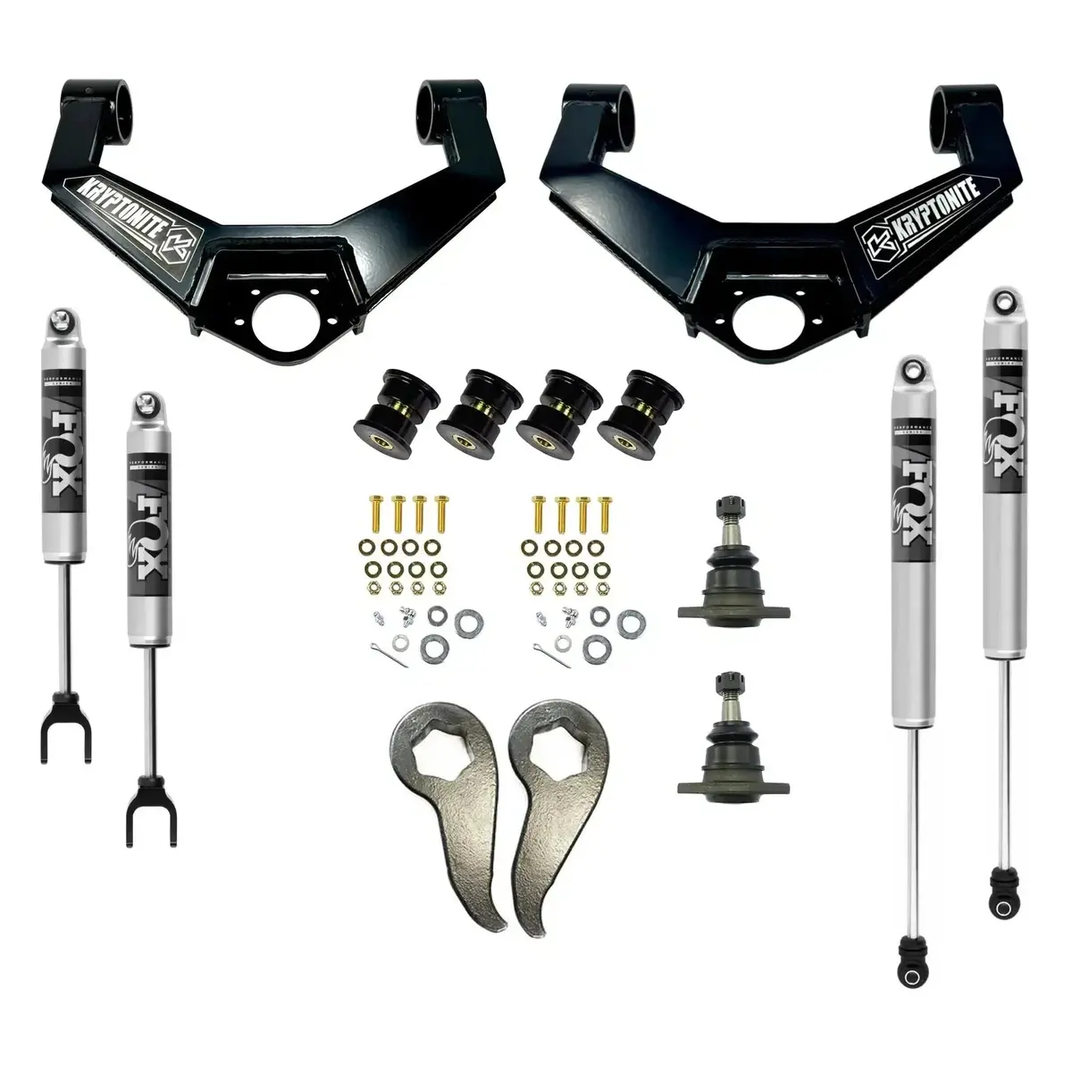 2011-2019 Duramax Stage 3 Leveling Kit W/ Fox Shocks (Kr11stage3fox) 1