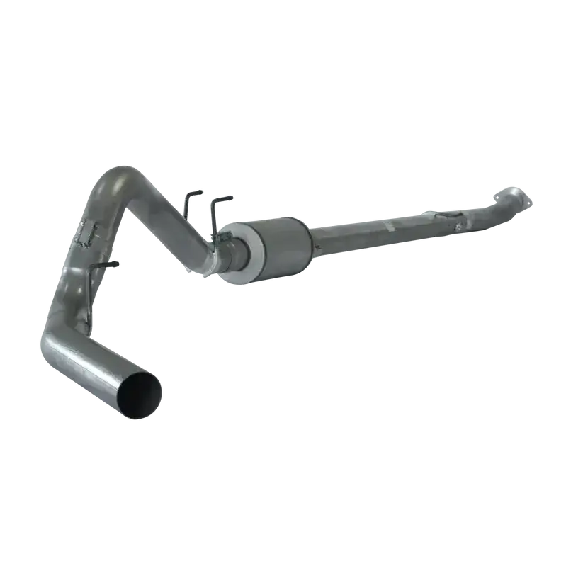 2011-2019 Powerstroke 4" Downpipe Back Single Exhaust W/ Muffler (421012 / 422012) 1