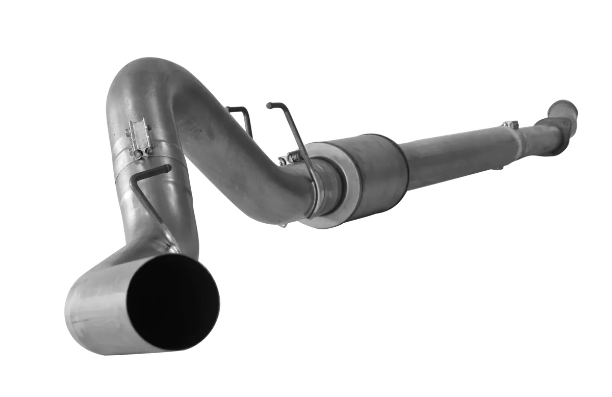 2011-2019 Powerstroke 5" Down Pipe Back Exhaust System W /  Muffler (521006 / 522006) 1