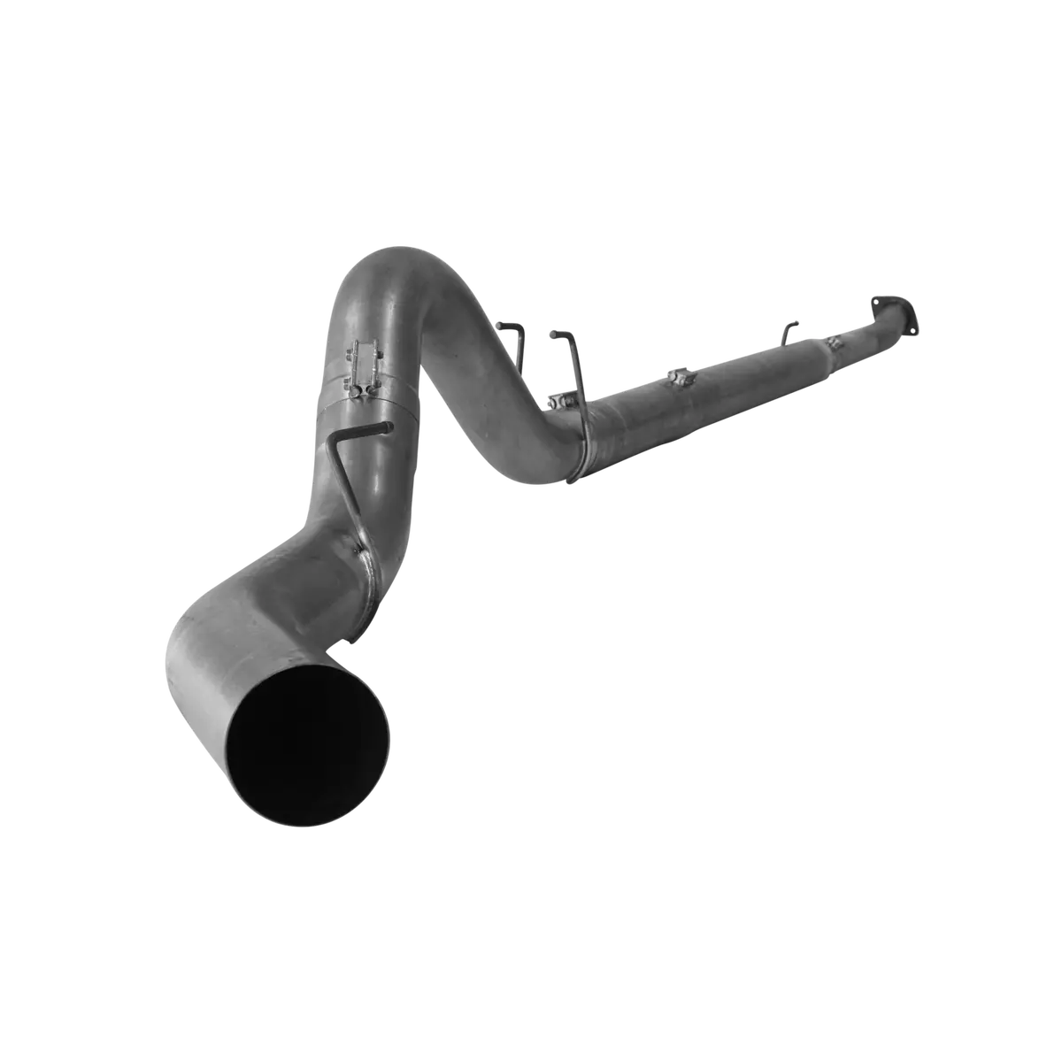 2011-2019 Powerstroke 5" Ss Downpipe Back Exhaust System - No Muffler (Ddc-5F11) 1