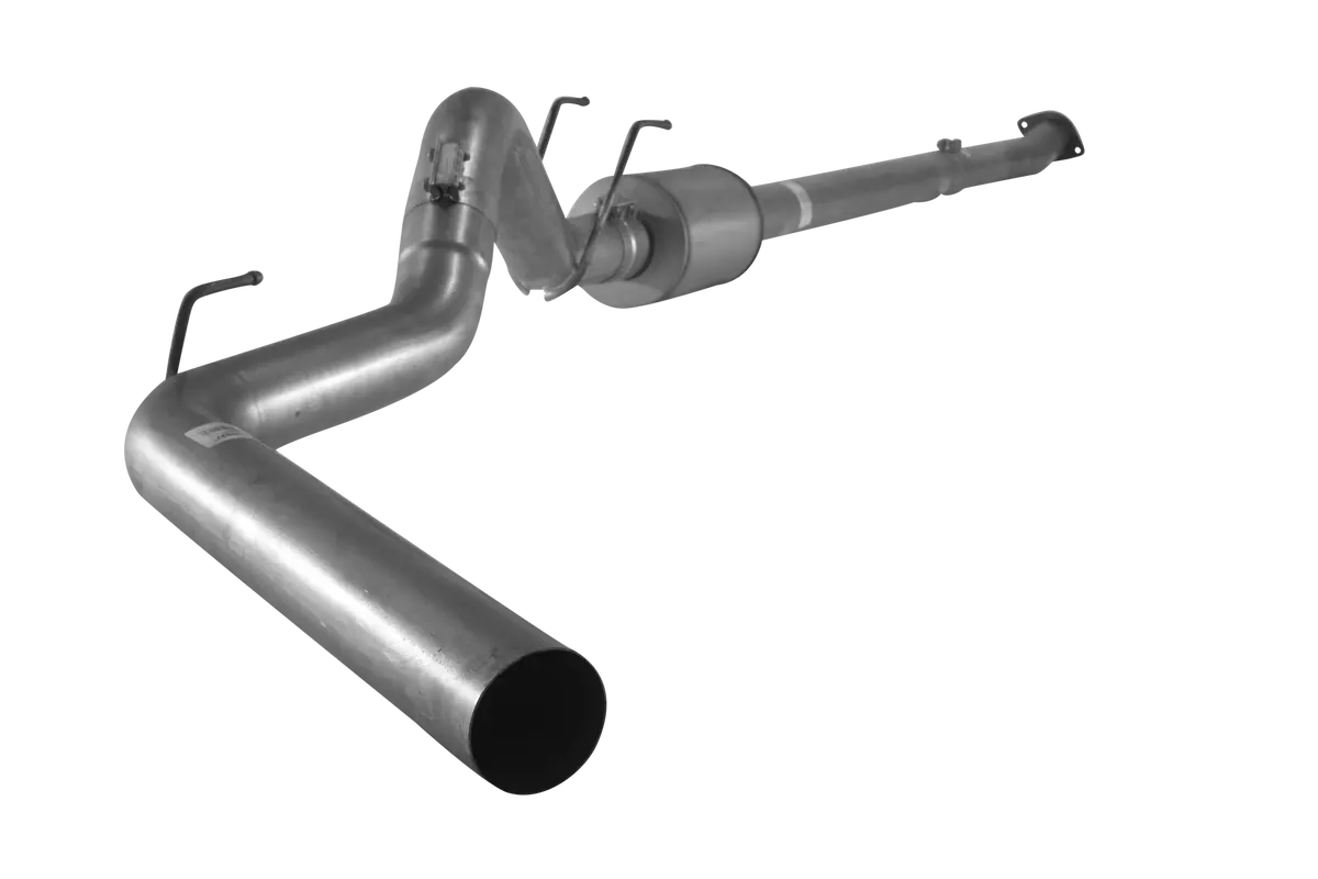 2011-2019 Powerstroke C&C 4" Downpipe Back Exhaust W/ Muffler (421016 / 422016) 1