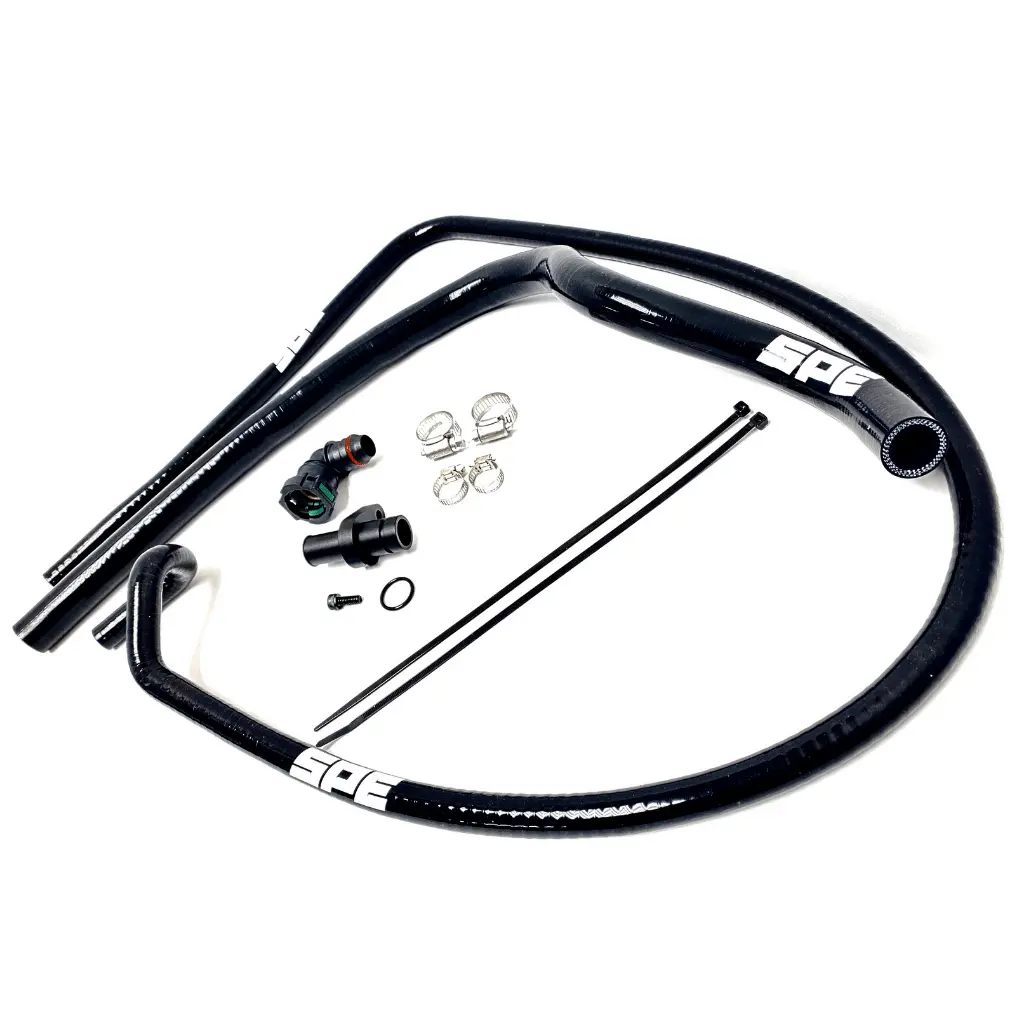 2011-2024 Powerstroke Coolant Hose Reroute Kit (Spe-S100163) 1