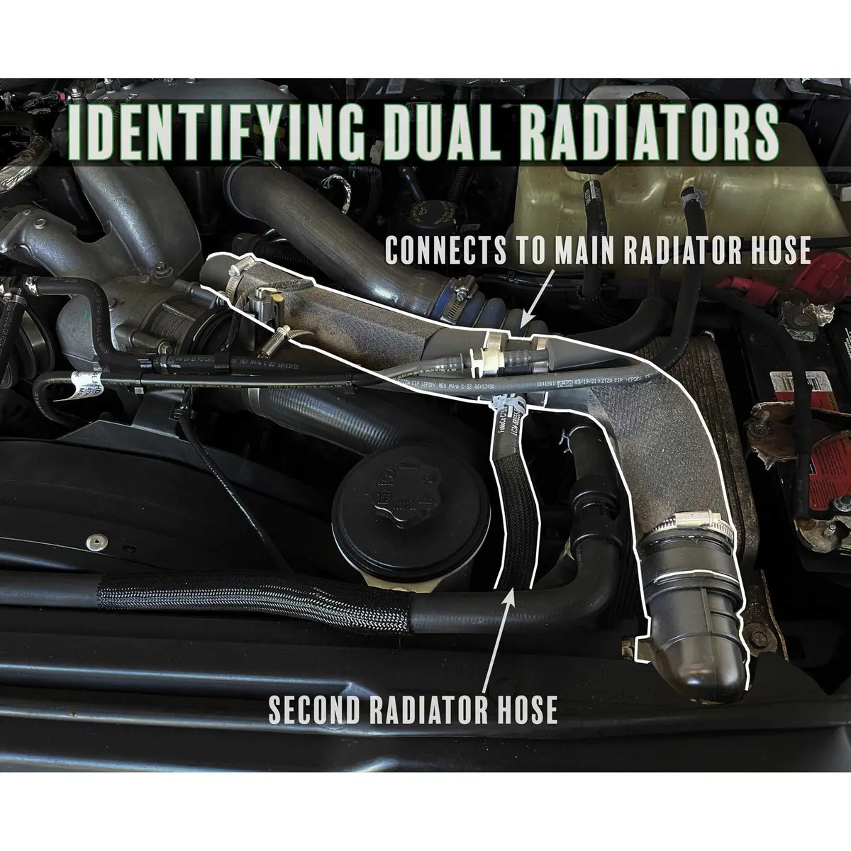 2011+ Powerstroke Hd Upper Coolant Tube (Pfp11xxuct) 8