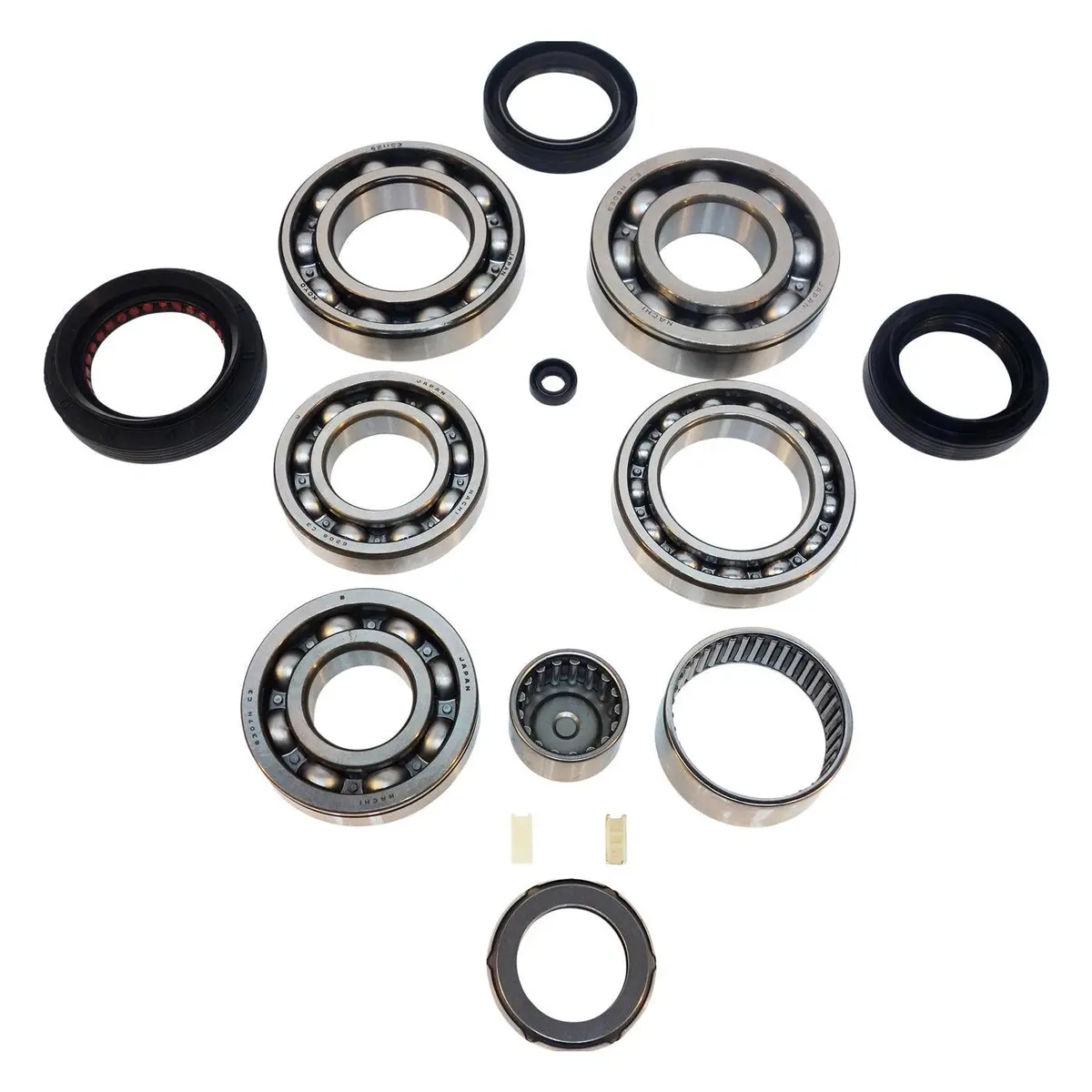 2012-2017 Cummins Transfer Case Bw4446 & Bw4447 Bolt-On Rear Yoke Bearing Kit (Ztbk4446a) 1