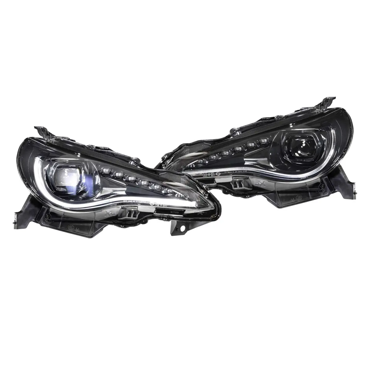 2012-2018 Fr-S / Brz / Gt86 Xb Led Black Headlights (Lf470) 1