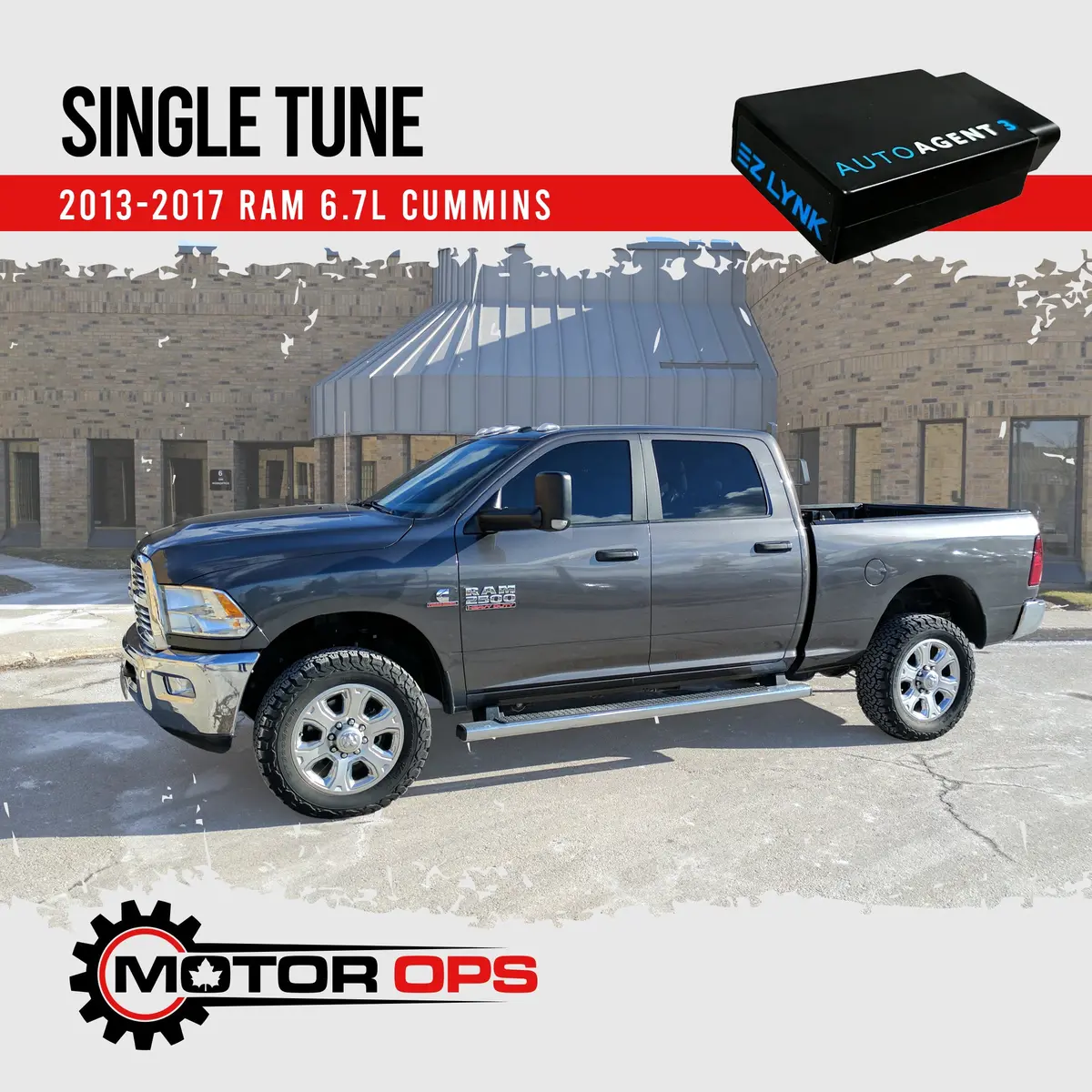 2013-2017 Cummins Motor Ops Support Package 2