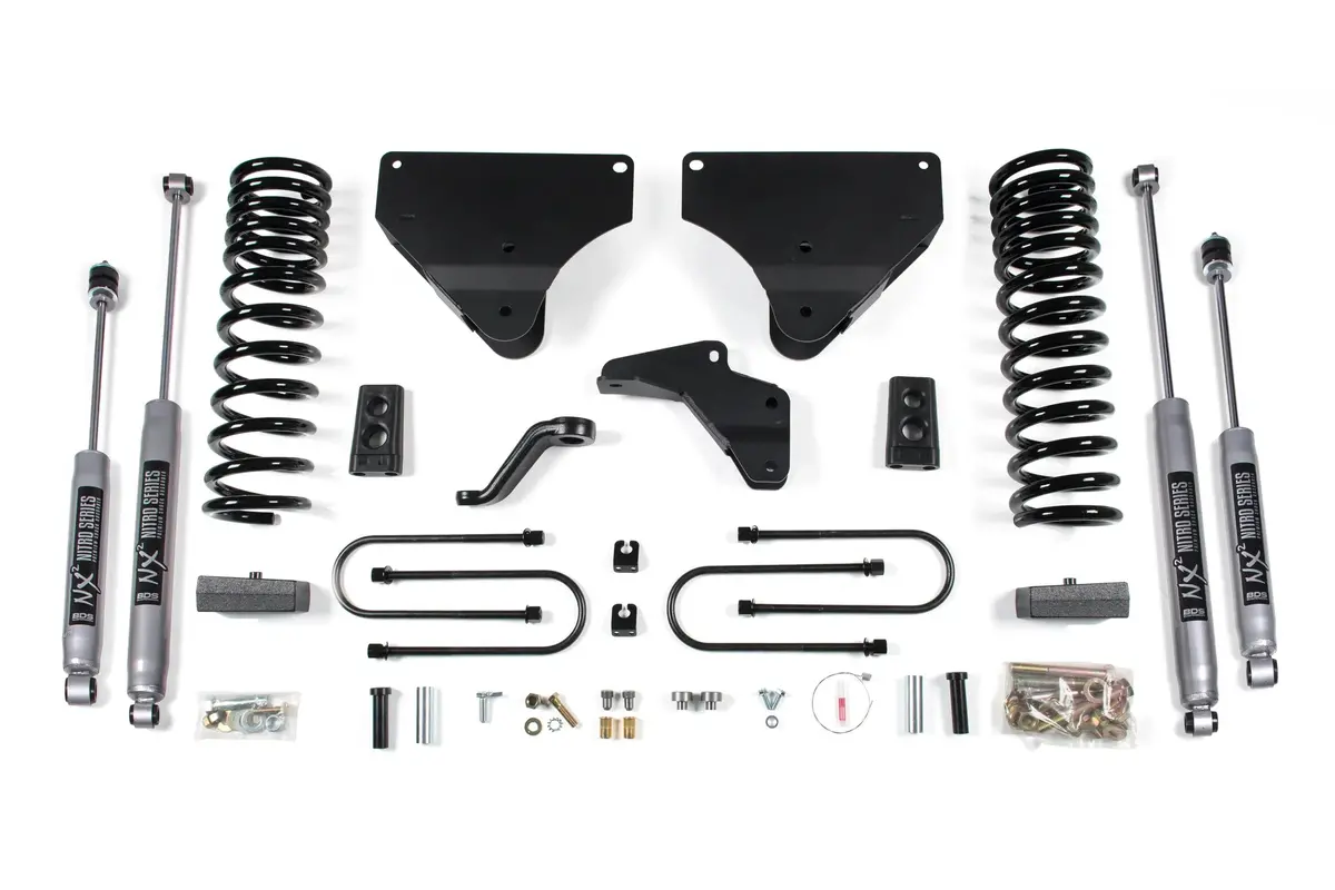 2013-2018 Cummins 4" Lift Kit W/O Air Ride (Bds696h) 1