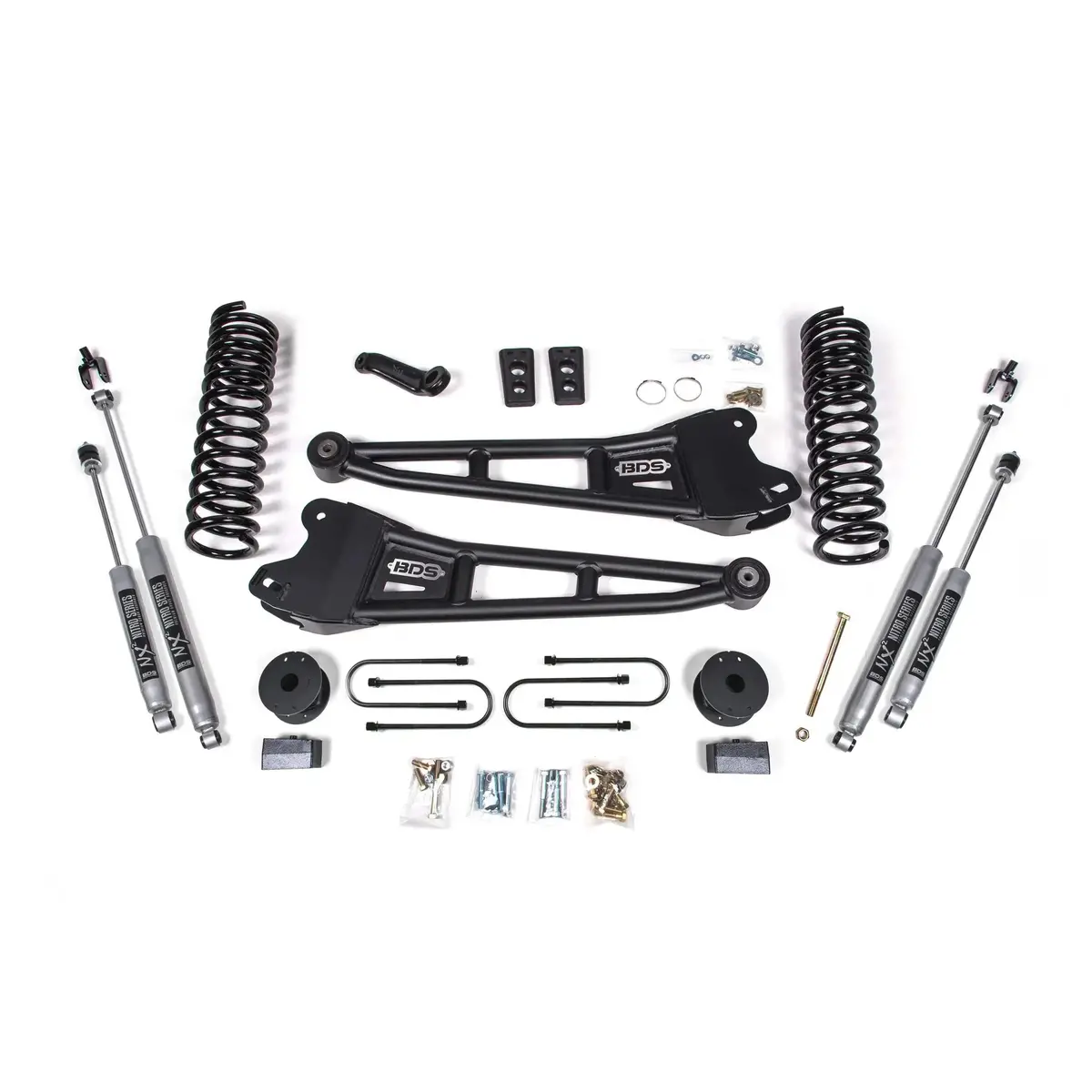 2013-2018 Cummins 4" Radius Arm Lift Kit (Bds1792h) 1