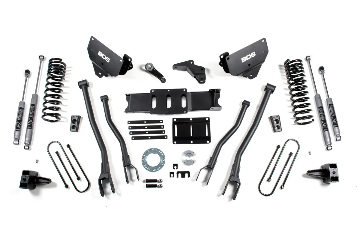 2013-2018 Cummins 6" 4 Link Bds Lift Kit (Bds1603h) 1