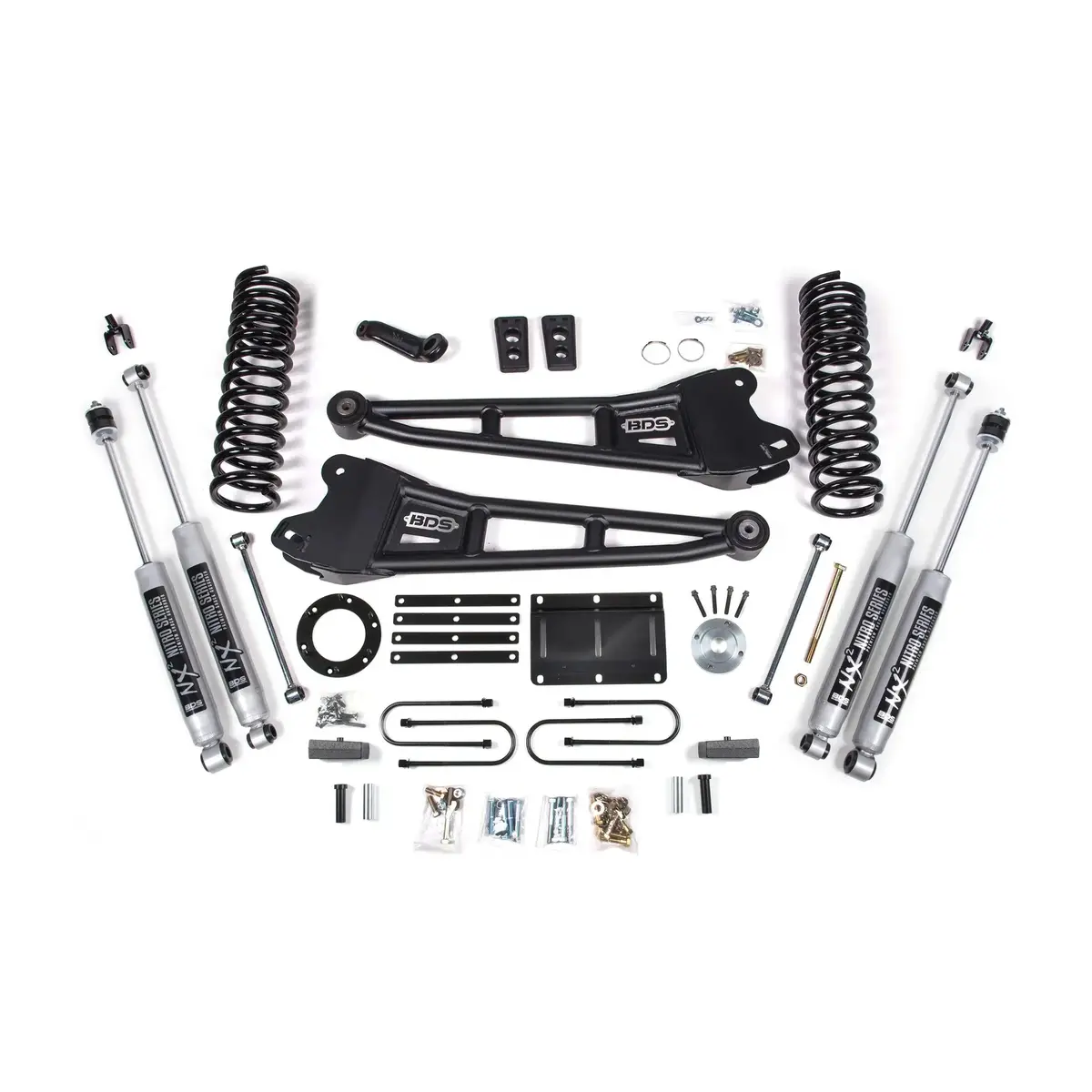 2013-2018 Cummins 6" Radius Arm Lift Kit (Bds2104h) 1