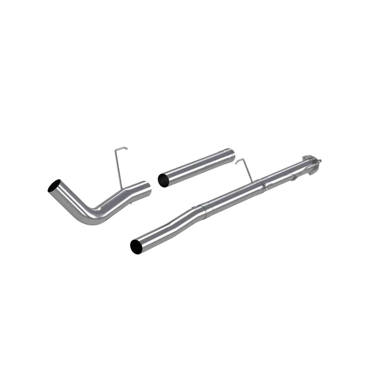 2013-2018 Cummins C&C 4" Race Pipe - No Muffler (Cdal444) 1