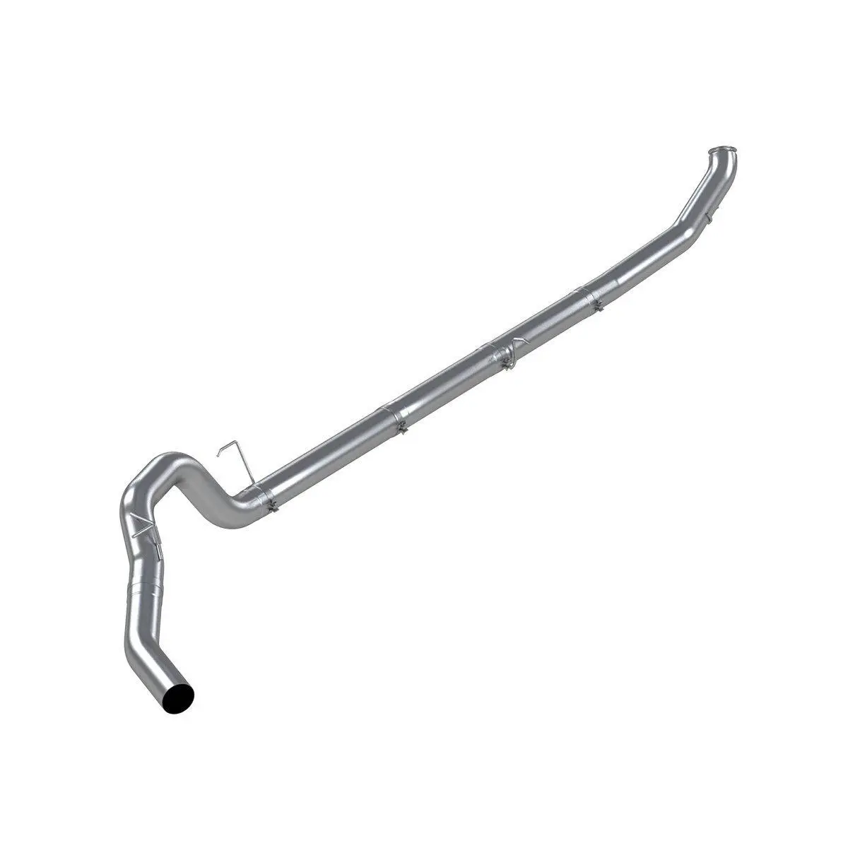 2013-2018 Cummins Ss 5" Turbo Back Race Exhaust - No Muffler (C6147slm) 1