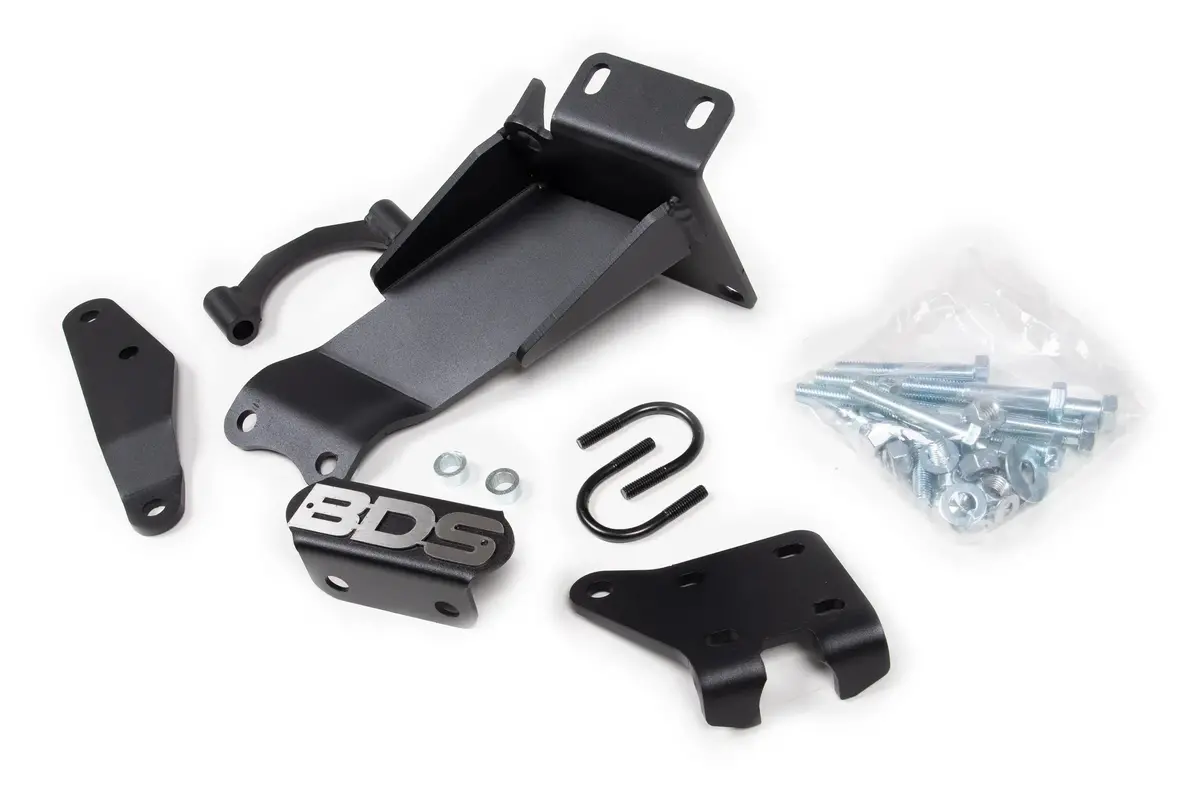 2013-2018 Cummins Steering Stabilizer Bracket Kit (Bds55370) 1