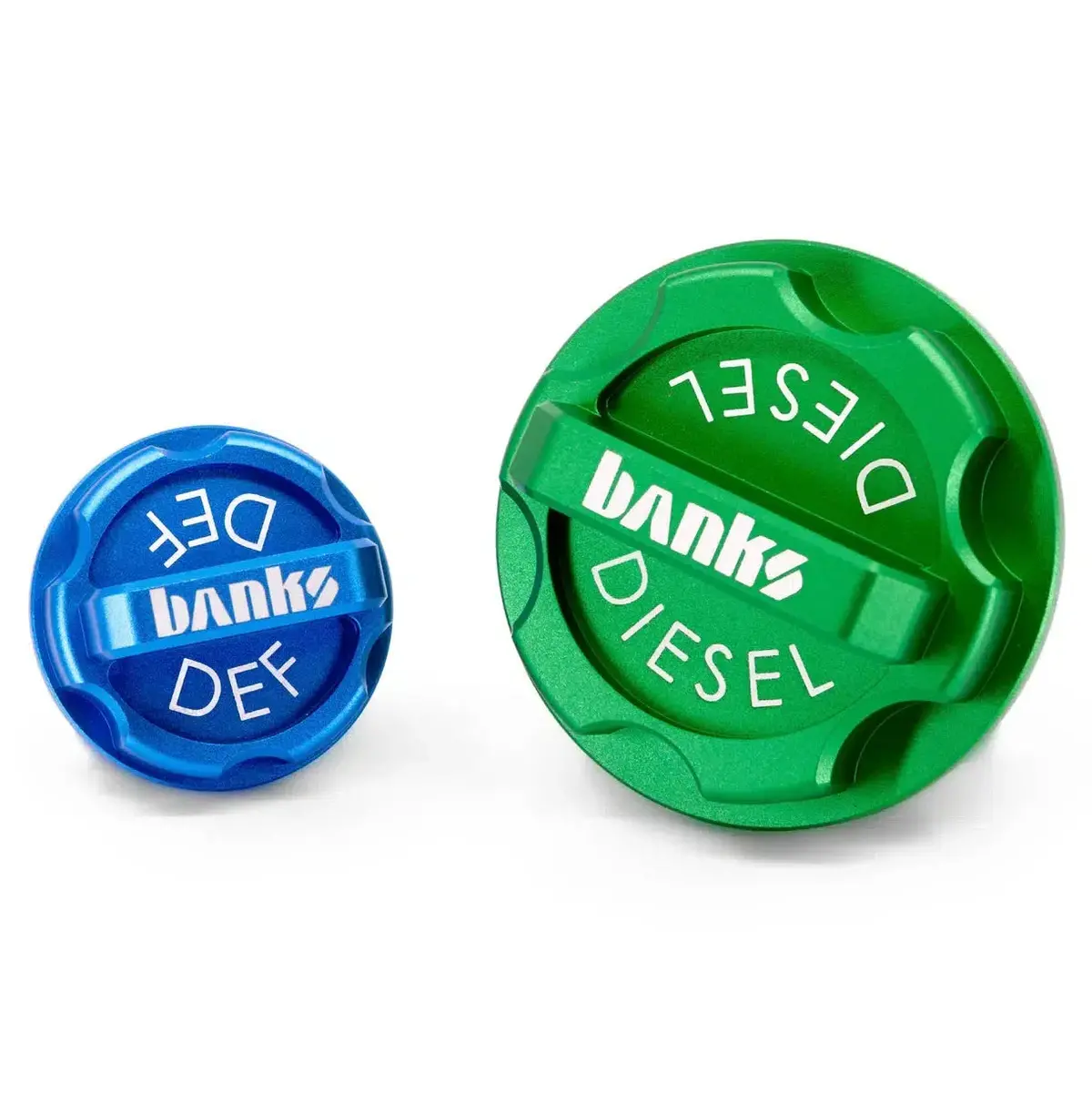 2013-2018 Cummins/Ecodiesel Revolver Billet Fuel & Def Caps (66701) 1