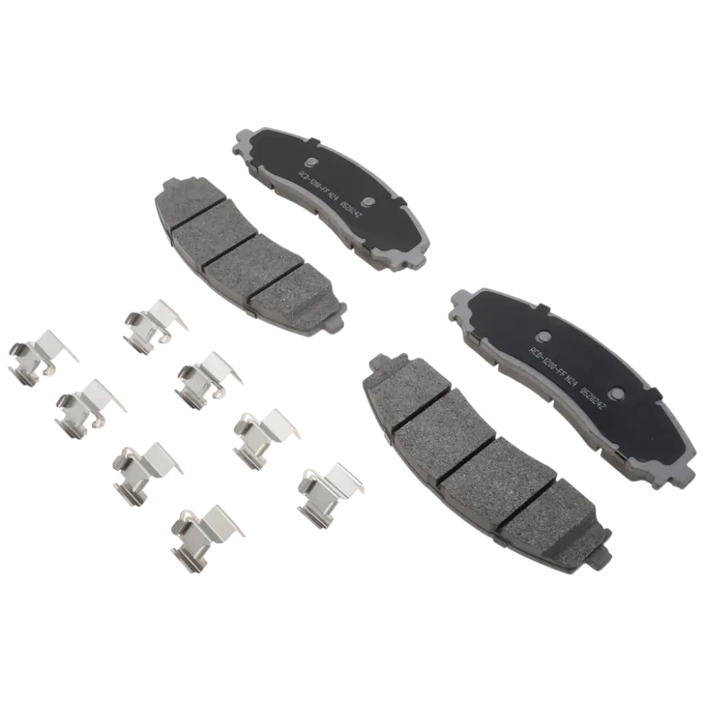 2013-2022 Powerstroke Semi-Metallic Rear Brake Pads (Acd14d2491mh) 1