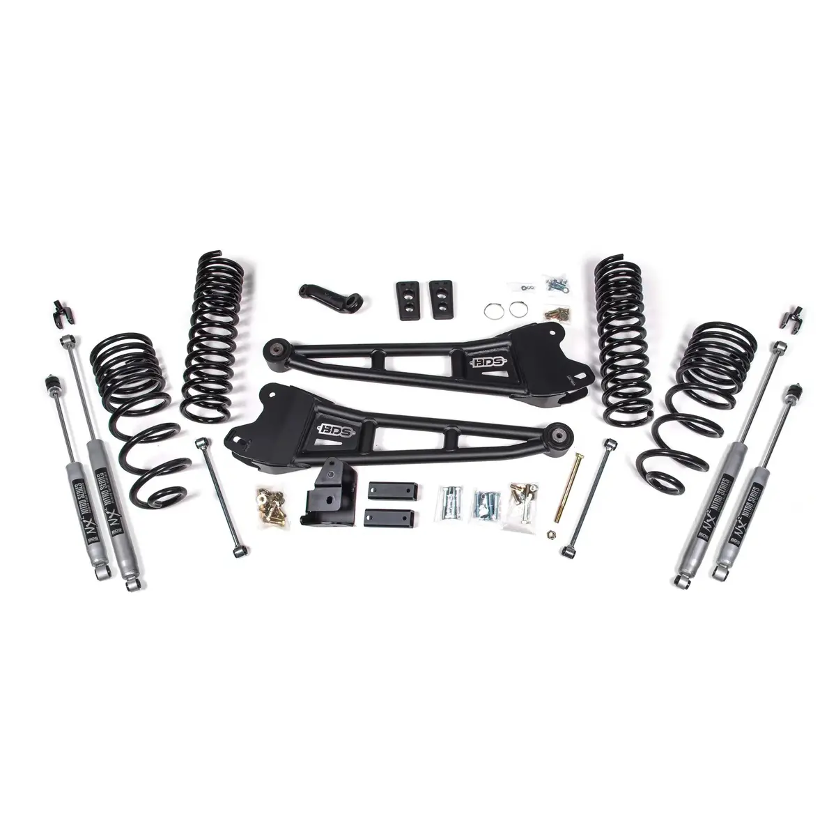 2014-2018 Cummins 4" Radius Arm Lift Kit (Bds1762h) 1