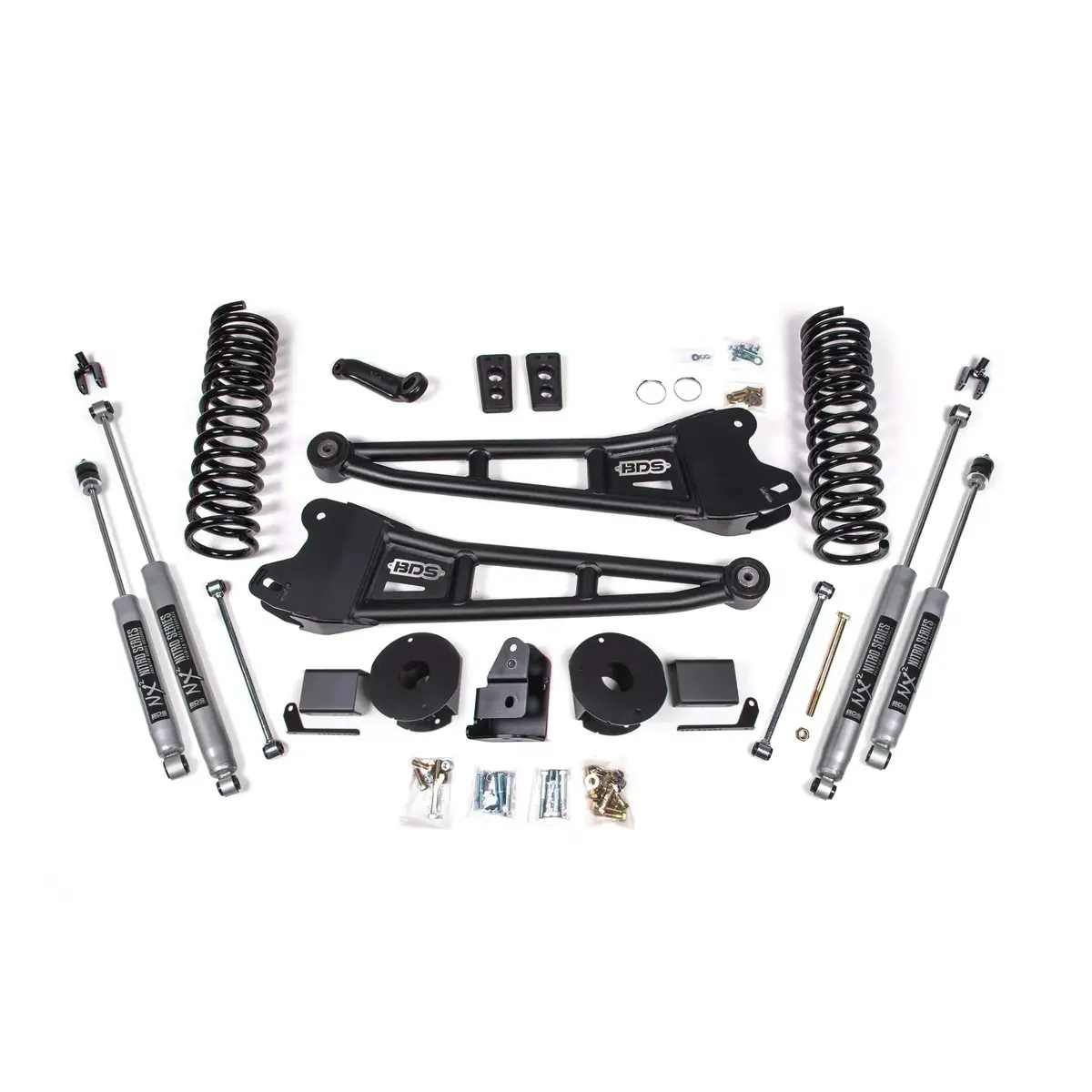 2014-2018 Cummins 4" Radius Arm Lift Kit (Bds1773h) 1