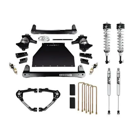 2014-2018 Gm 1500 4" Performance Lift Kit W/ Fox 2.0 Shocks Front & Rear (210-P0963) 1