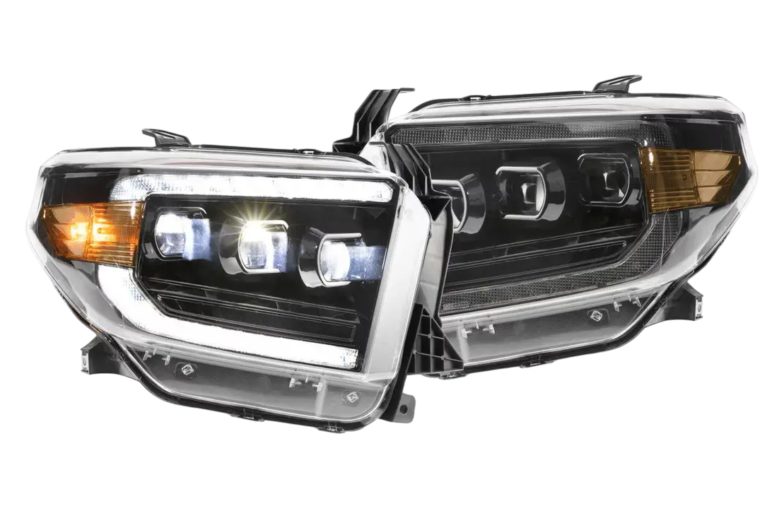 2014-2021 Toyota Tundra White Xb Led Headlights (Lf532.2-Asm) 1