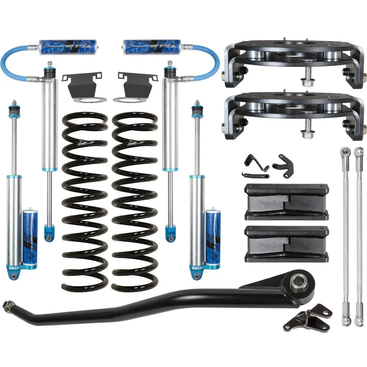 2014-2024 Cummins Pintop 2.5” Leveling Kit W/ Air Ride (Cs-Dpt25-Lvl-1419-D-Ar) 1