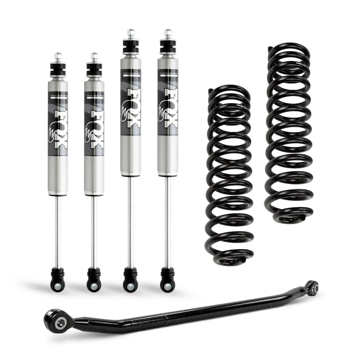 2014-2025 Cummins Front 3" Performance Leveling Kit W/ Fox 2.0 Ifp Shocks (115-P0944) 1