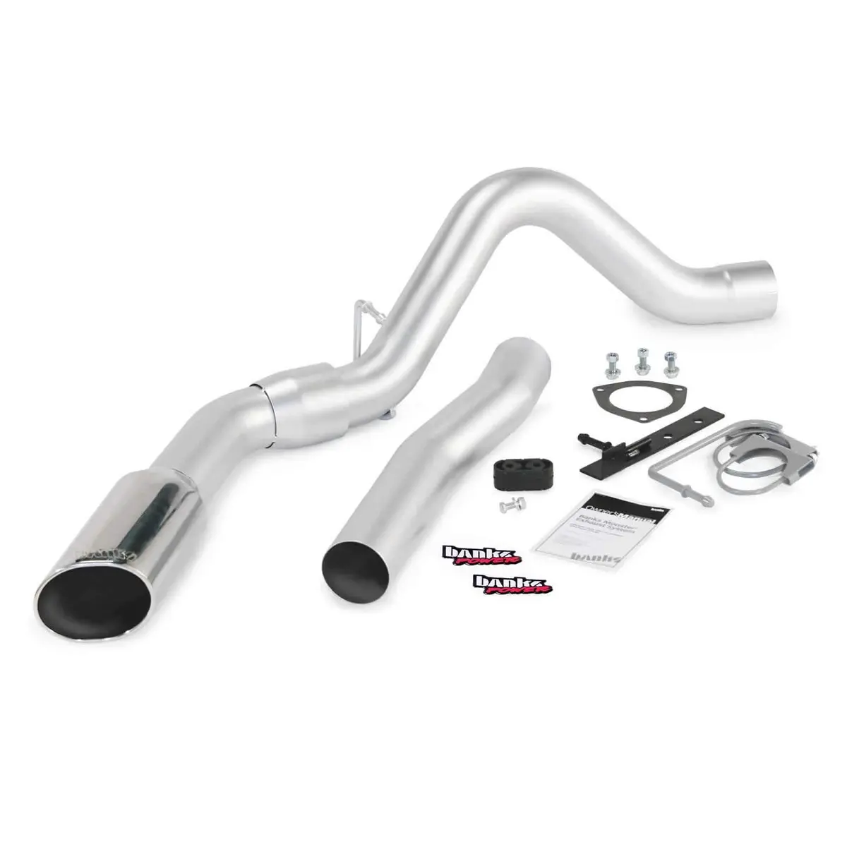 2015-2016 Duramax Monster Exhaust W/Single Exit Chrome Tip (47787) 1