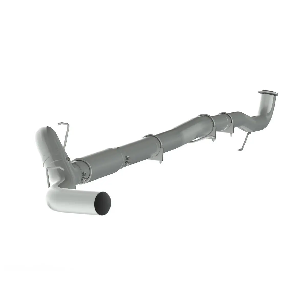 2015.5-2016 Duramax 5" Performance Exhaust System W/ Muffler(C6049p) 1