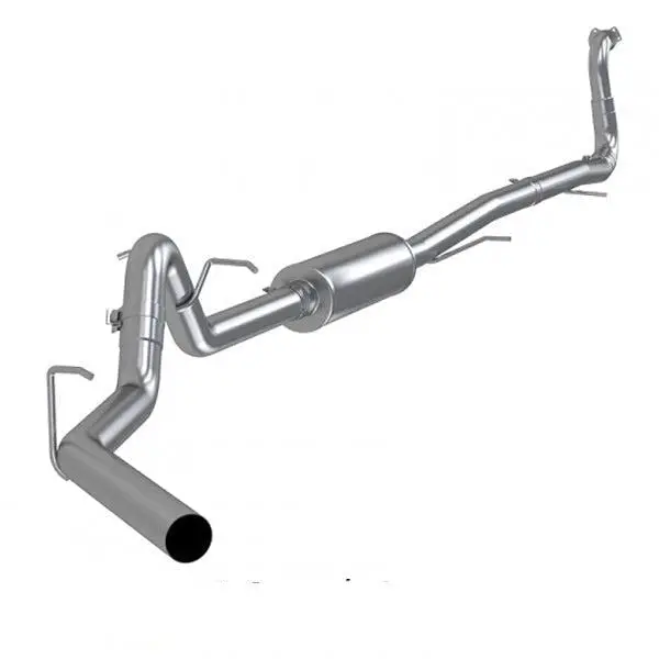 2016-2018 Duramax 3" Performance Series Turbo-Back Race Exhaust System W/ Muffler (C6057p) 1