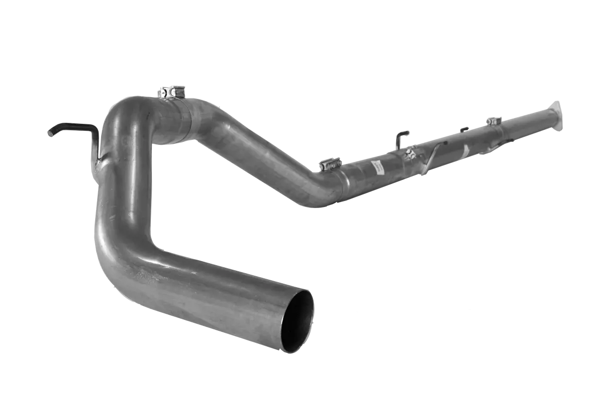 2016-2019 Nissan Cummins 4" Downpipe Back Exhaust - No Muffler (441002 / 442002) 1