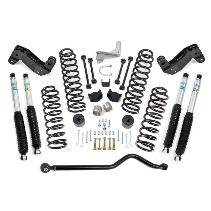 2017-2018 Jeep Jk 4" Coil Spring Lift Kit W/ Bilstein 5100 Shocks (69-6404) 1