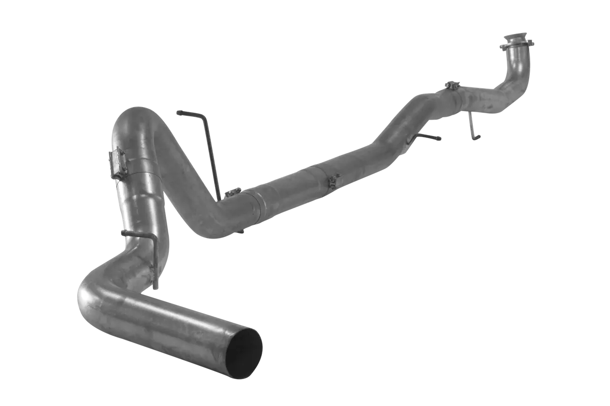 2017-2019 Duramax 4" Downpipe Back Exhaust - No Muffler (431022 / 432022) 1