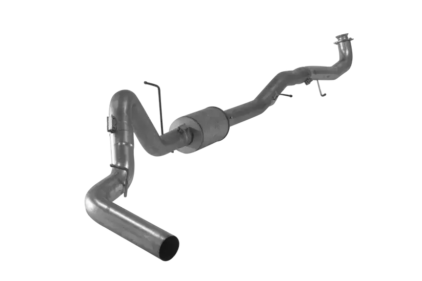 2017-2019 Duramax 4" Downpipe Back Exhaust W/ Muffler (431021 / 432021) 1