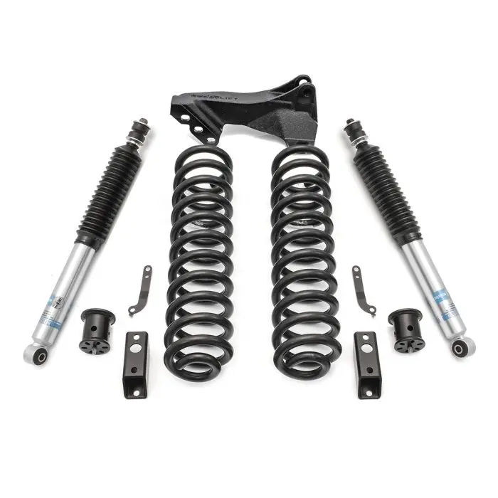 2017-2019 Powerstroke 2.5" Front Coil Spring Lift Kit W/ Bilstein Shocks (46-2723) 1