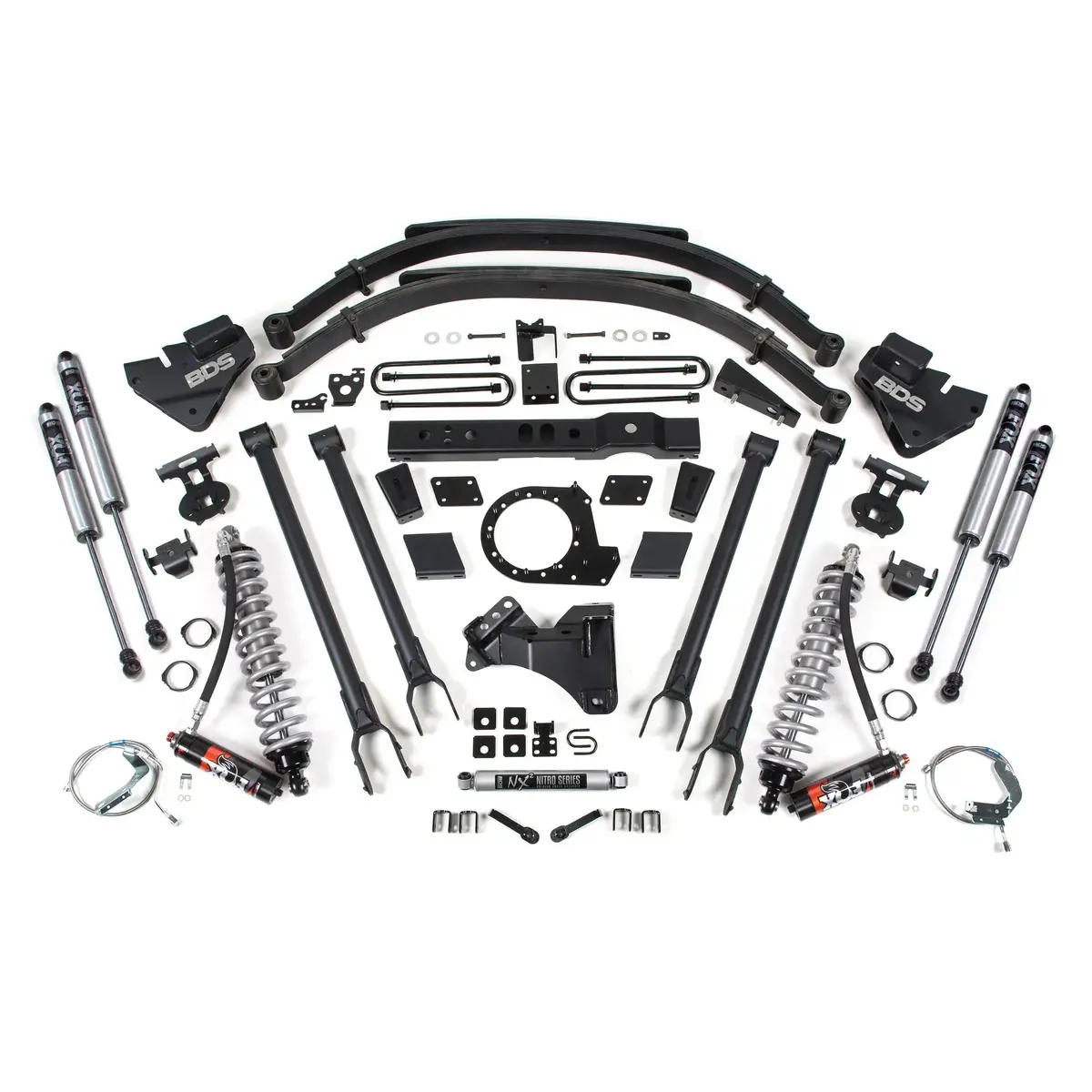 2017-2019 Powerstroke 8" 4-Link Coilover Conversion Lift Kit (Bds1541fpe) 1