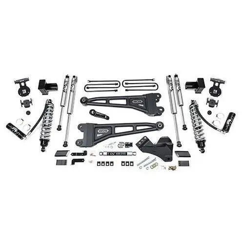 2017-2019 Powerstroke Drw F350 4" Radius Arm Coilover Lift Kit (Bds1575f) 1