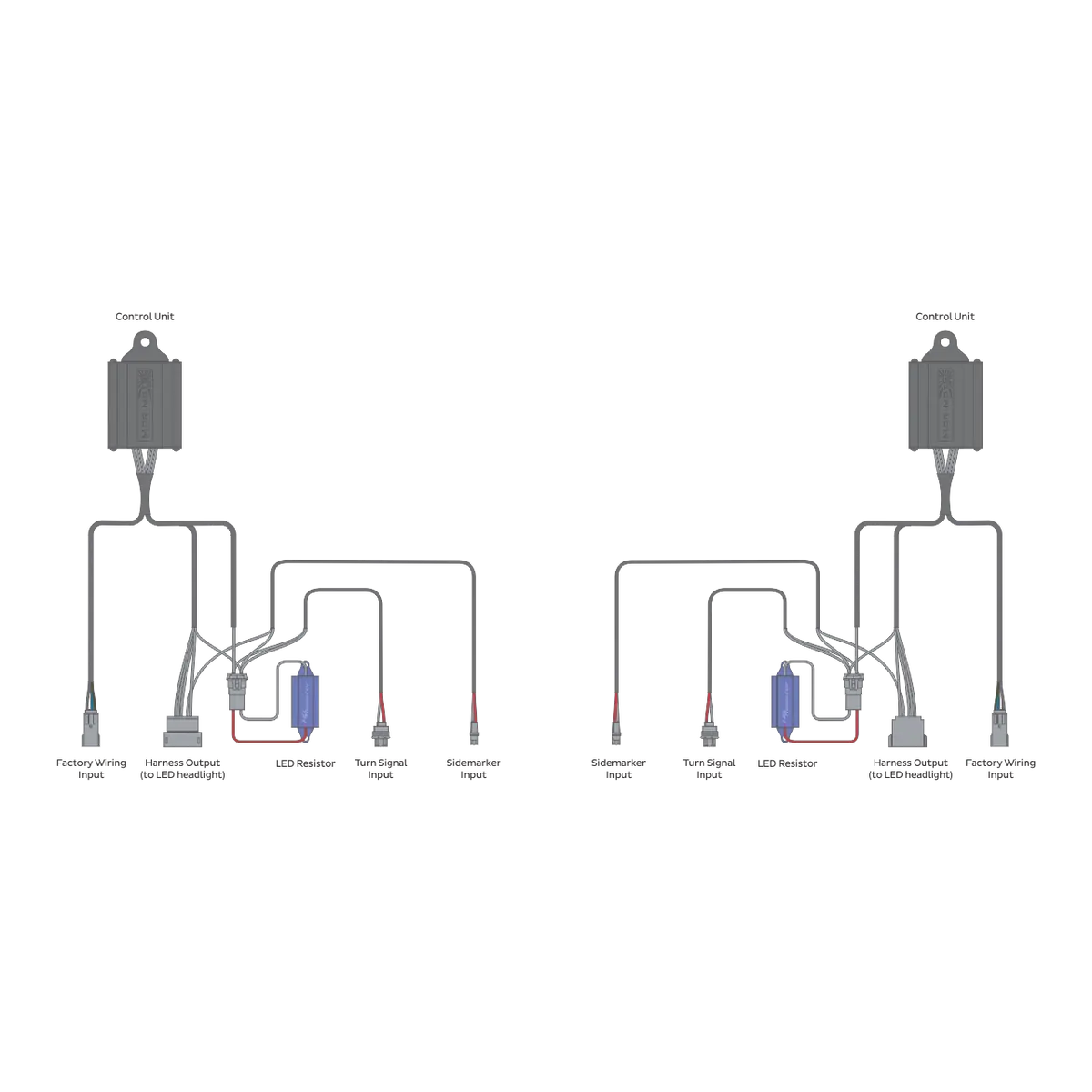 2017-2019 Powerstroke Led Conversion Harness (H129) 2