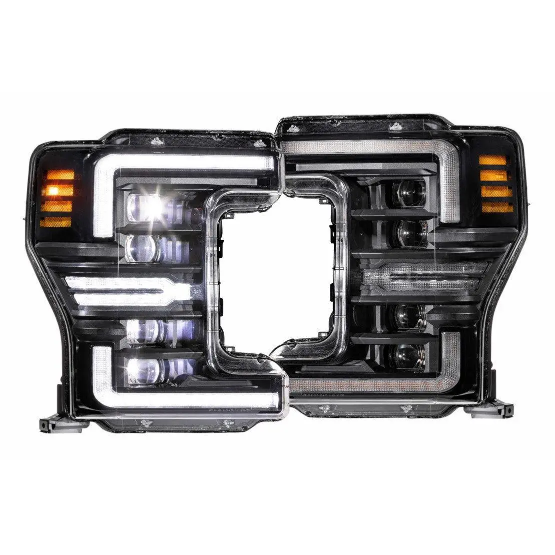 2017-2019 Powerstroke Xb Led Headlights (Lf503.2-Asm) 1