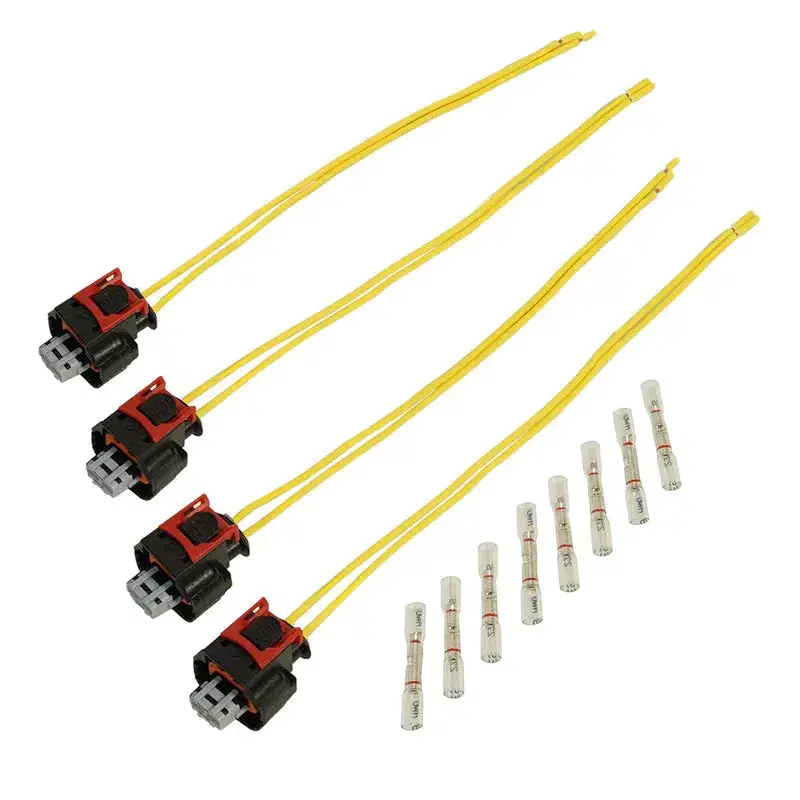 2017-2022 Duramax Injector Connector W/Pigtail (4-Pack) (1050458) 1
