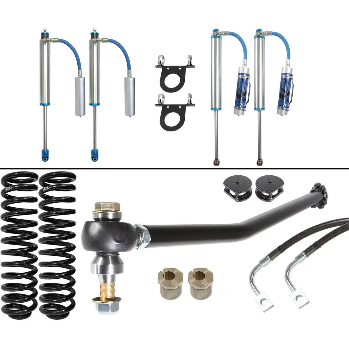 2017-2022 F-Series Pintop 2-3" Lift Kit (Cs-Flvl-Pt25-17-Gas) 1