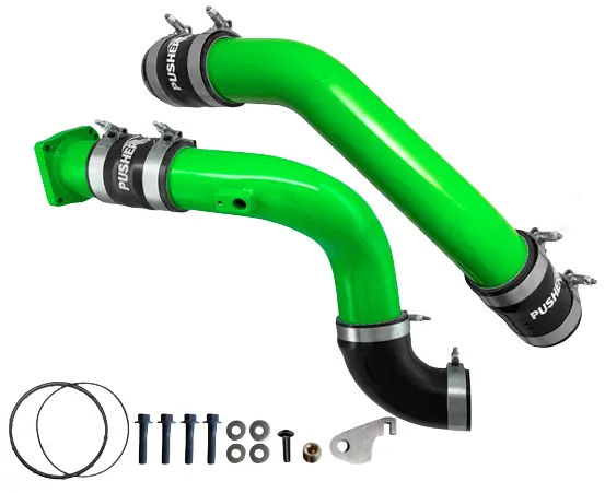 2017-2022 Powerstroke 3" Charge Tube Set W/ Throttle Valve Replacement (Pfp1722ktr) 5