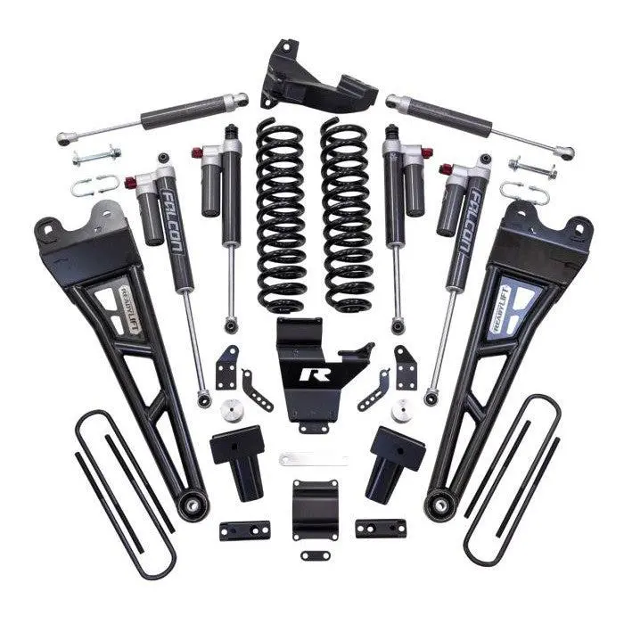 2017-2022 Powerstroke 4" Coil Spring Lift Kit W/ Falcon Max 3.3 Shocks (43-27440) 1