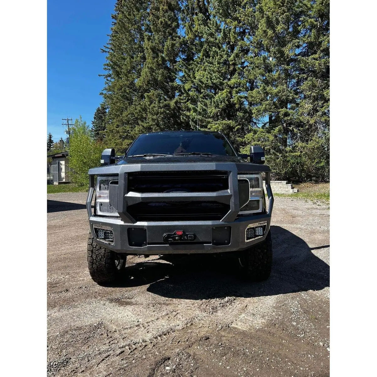 2017-2022 Powerstroke Maverick Front Bumper 10