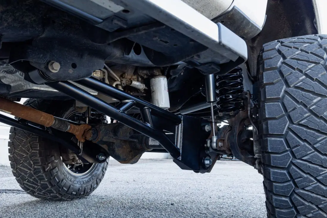 2017-2022 Powerstroke Tubular Radius Arms W/ 6-8.5" Lift (77-27700) 2
